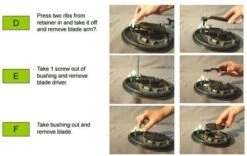 Thetford SC400 Blade Voor Afvalwatertank -Buiten Kamperen 16317 thetford thetford sc400 blade tbv afvalwater