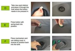 Thetford Ontluchtingsknop Afvaltank Cassette Toilet -Buiten Kamperen 16324 thetford ontluchtingsknop afvaltank cassette toilet