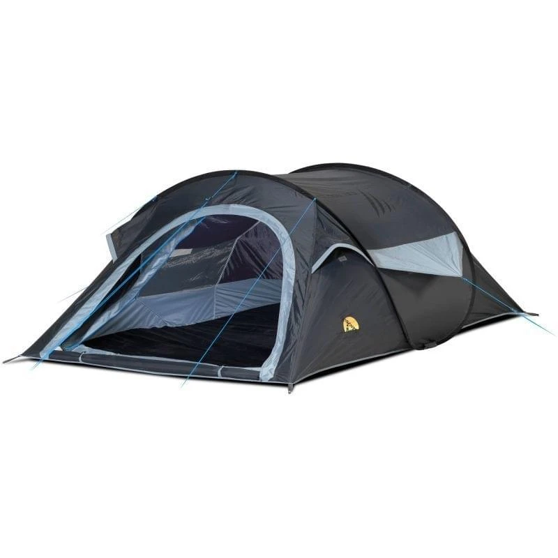Safarica Cycloon L Pop Up - 3 Persoons Tent Grijs 1 Safarica Cycloon L Pop Up - 3 Persoons Tent Grijs