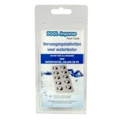 Pool Improve Vervangingstabs Voor Testsets -Buiten Kamperen 73943 pool improve vervangingstabs voor testsets