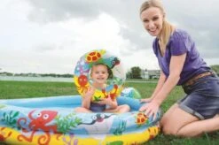 Bestway Kinderbad Rond Play Pool Set 112 -Buiten Kamperen 74015 bestway kinderbad rond play pool set 112