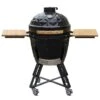 Outr Large Diamond 56 Kamado Barbecue Met Onderstel En Side Tables Donkergrijs