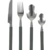 Bo-Camp Bestekset 4-delig Grijs