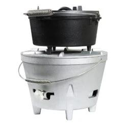 Windmill Cast Iron Camp Stove -Buiten Kamperen 79308 windmill cast iron camp stove