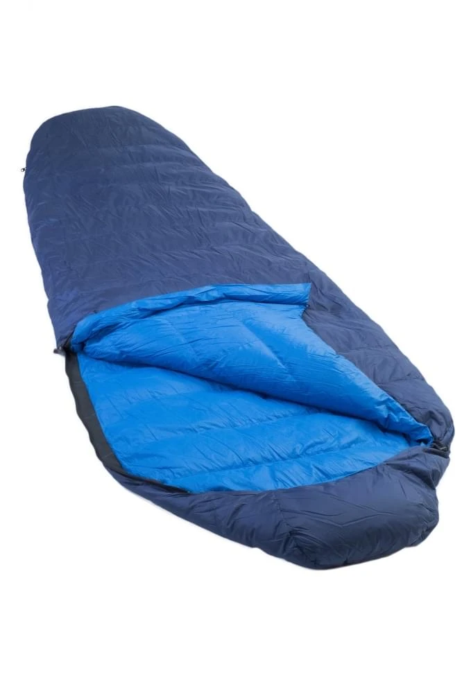 Lowland KIBO +5 Mummy Slaapzak Dons Blauw 2 Lowland KIBO +5 Mummy Slaapzak Dons Blauw - Afbeelding 2