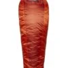 RAB Solar Eco 1 Long Mummy Slaapzak Synthetisch Rood