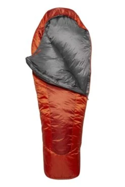 RAB Solar Eco 1 Long Mummy Slaapzak Synthetisch Rood -Buiten Kamperen 83958 rab solar eco 1 long mummy slaapzak synthetisch