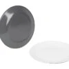 Bo-Camp Ontbijtbord Two-tone Set Grijs