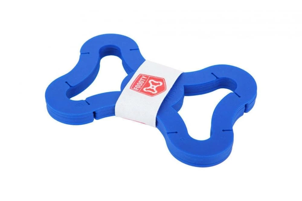 Foooty Reis Voetbal Blauw 2 Foooty Reis Voetbal Blauw - Afbeelding 2