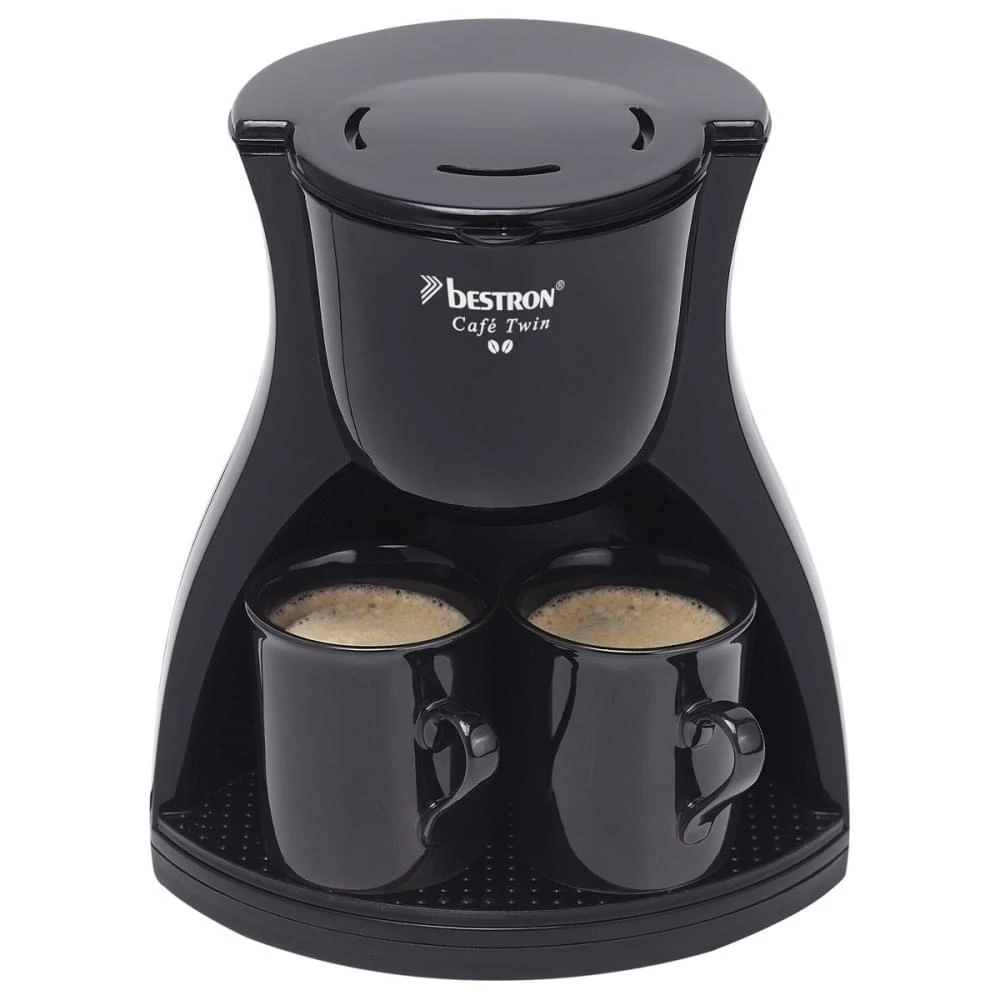 Bestron Koffiezetapparaat Met 2 Kopjes 1 Bestron Koffiezetapparaat Met 2 Kopjes