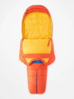 Marmot Always Summer Mummy Slaapzak Dons Oranje -Buiten Kamperen 88148 marmot always summer mummy slaapzak dons