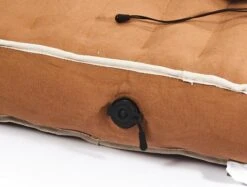 Human Comfort Pouffe Davron Opblaasbaar Bruin -Buiten Kamperen 89521 ml pouffe davron opblaasbaar