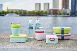 Mepal Bento Take A Break Midi Vibe Lunchbox Groen -Buiten Kamperen 89952 mepal bento lunchbox tab midi lemon vibe limited edition