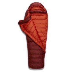RAB Ascent 900 Mummy Slaapzak Dons Rood -Buiten Kamperen 91367 rab ascent 900 mummy slaapzak dons