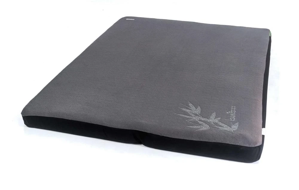 Human Comfort Ablis Double EW Thermo Luchtbed Hoes - Grijs/Zwart 2 Human Comfort Ablis Double EW Thermo Luchtbed Hoes - Grijs/Zwart - Afbeelding 2