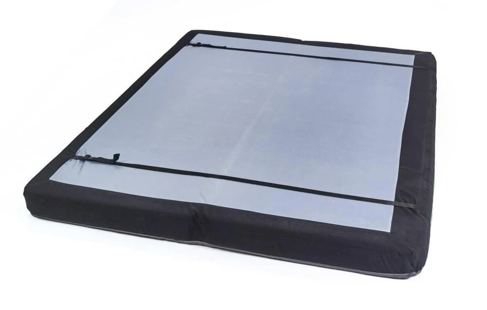 Human Comfort Ablis Double EW Thermo Luchtbed Hoes - Grijs/Zwart 4 Human Comfort Ablis Double EW Thermo Luchtbed Hoes - Grijs/Zwart - Afbeelding 4