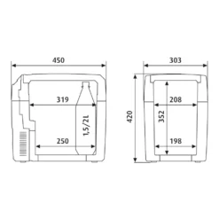 Dometic Tropicool TCX 21 Koelbox -Buiten Kamperen 94089 dometic tropicool tcx 21 koelbox