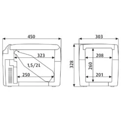 Dometic Tropicool TCX 14 Koelbox -Buiten Kamperen 94095 dometic tropicool tcx 14 koelbox