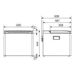 Dometic Combicool ACX3 40 Koelbox -Buiten Kamperen 94117 dometic combicool acx3 40 koelbox