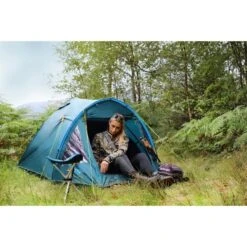 Vango Alpha 250 CLR / 2 Persoons Tent Blauw -Buiten Kamperen 96955 vango alpha 250 clr 2 persoons tent
